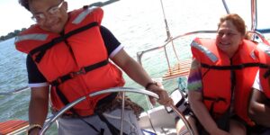 York River Yacht Haven treats 12 orphans from the Milton Hershey School