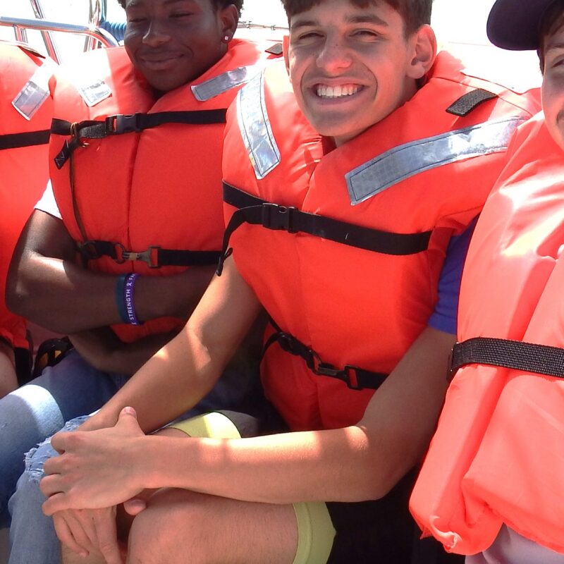 York River Yacht Haven treats 12 orphans from the Milton Hershey School