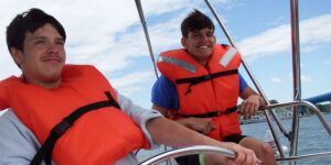 York River Yacht Haven treats 12 orphans from the Milton Hershey School