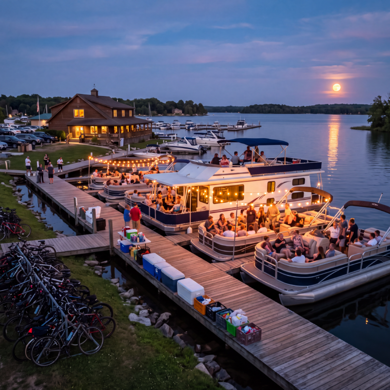 A Stress-Free Celebration at Saylorville Marina