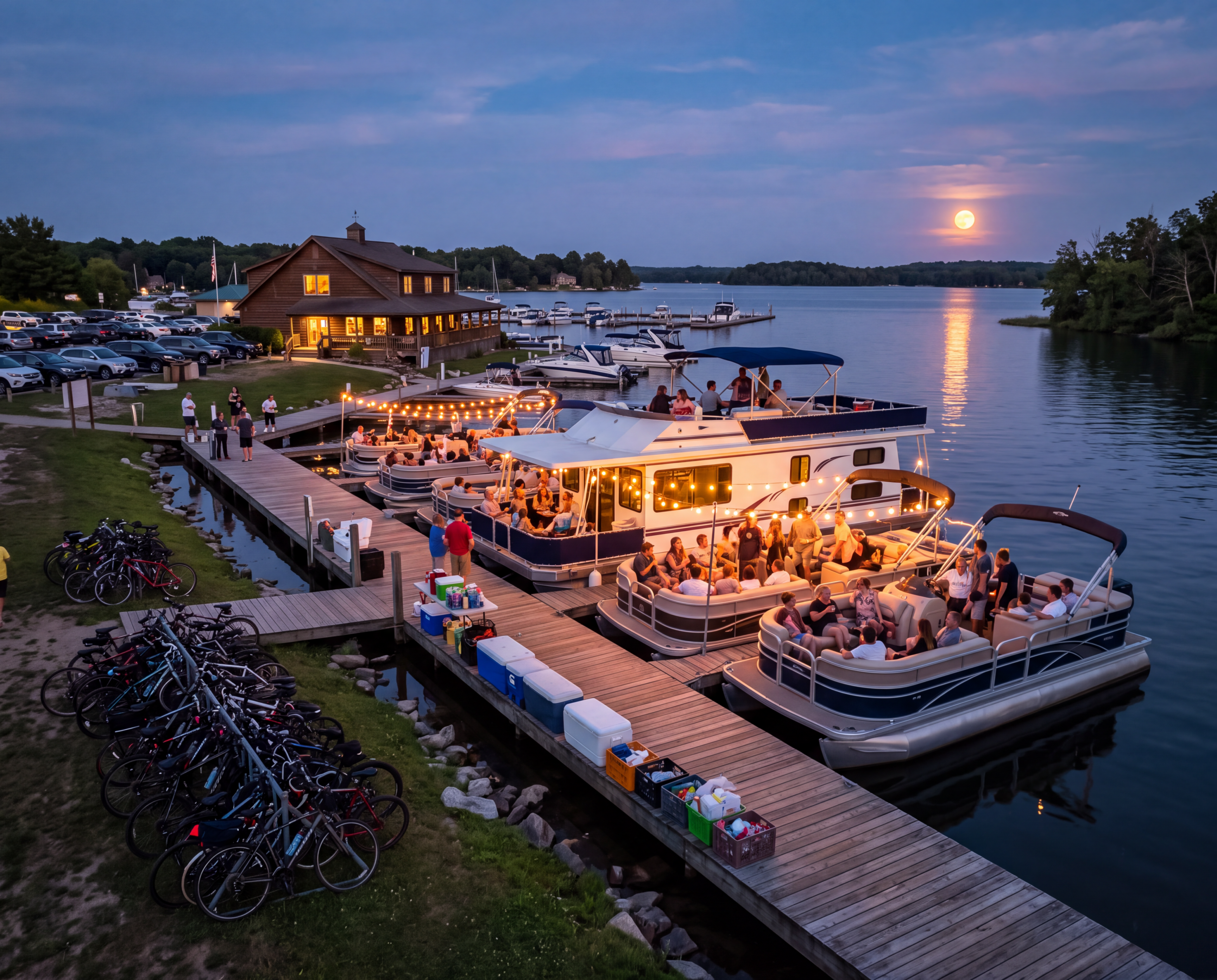 A Stress-Free Celebration at Saylorville Marina
