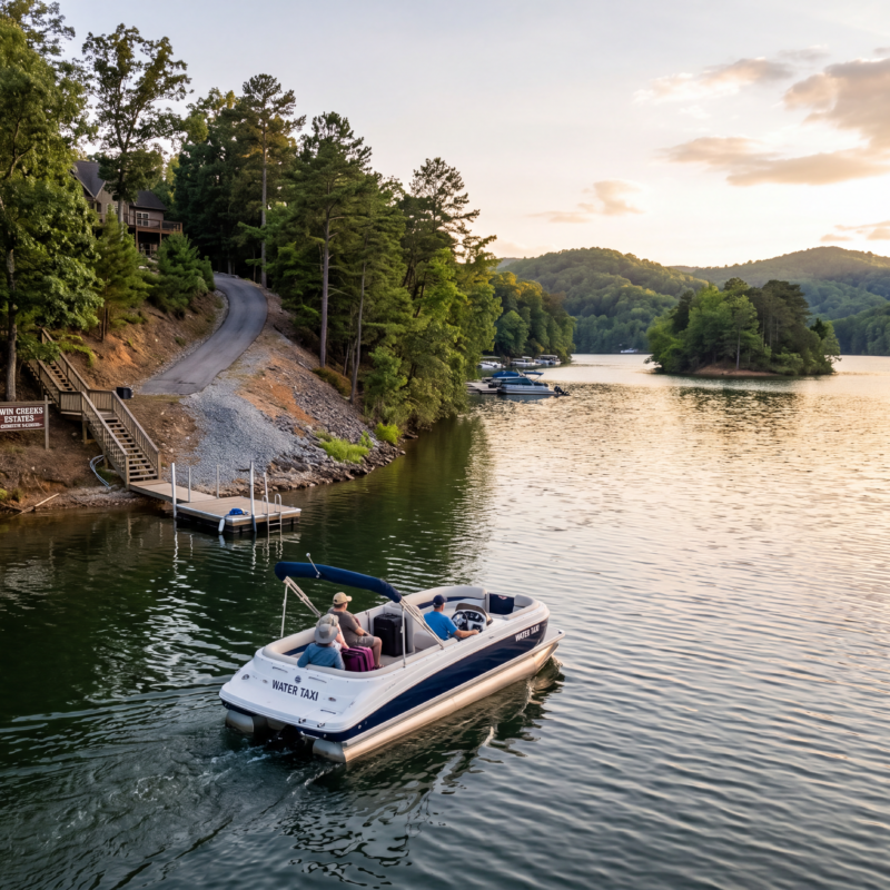 Water Taxi to the Rescue at State Dock